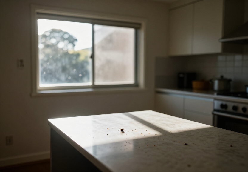 Rodent nest in a Newtown roof space with chewed insulation